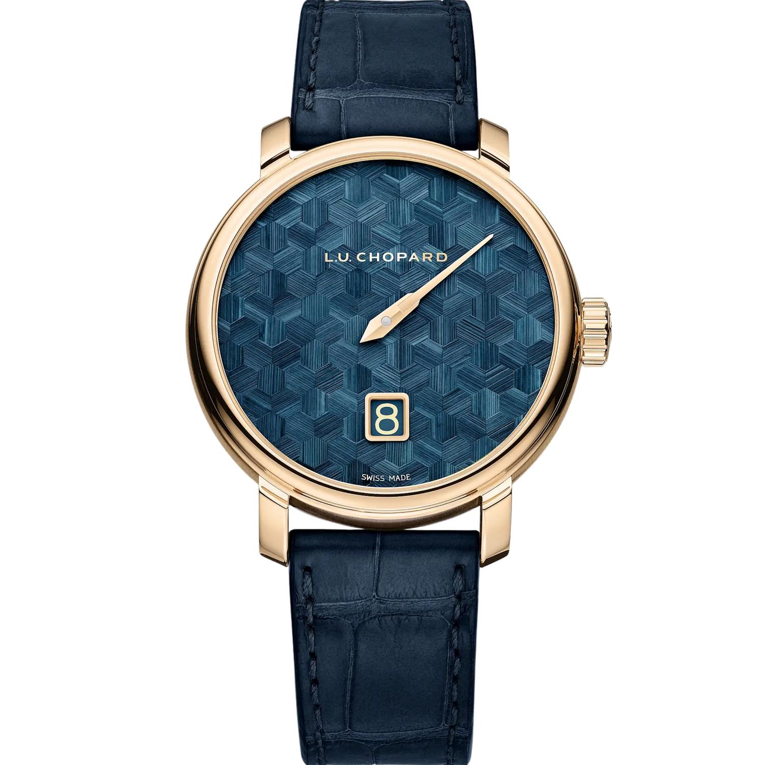 L.U.C Quattro Spirit 25 – Straw Marquetry Edition