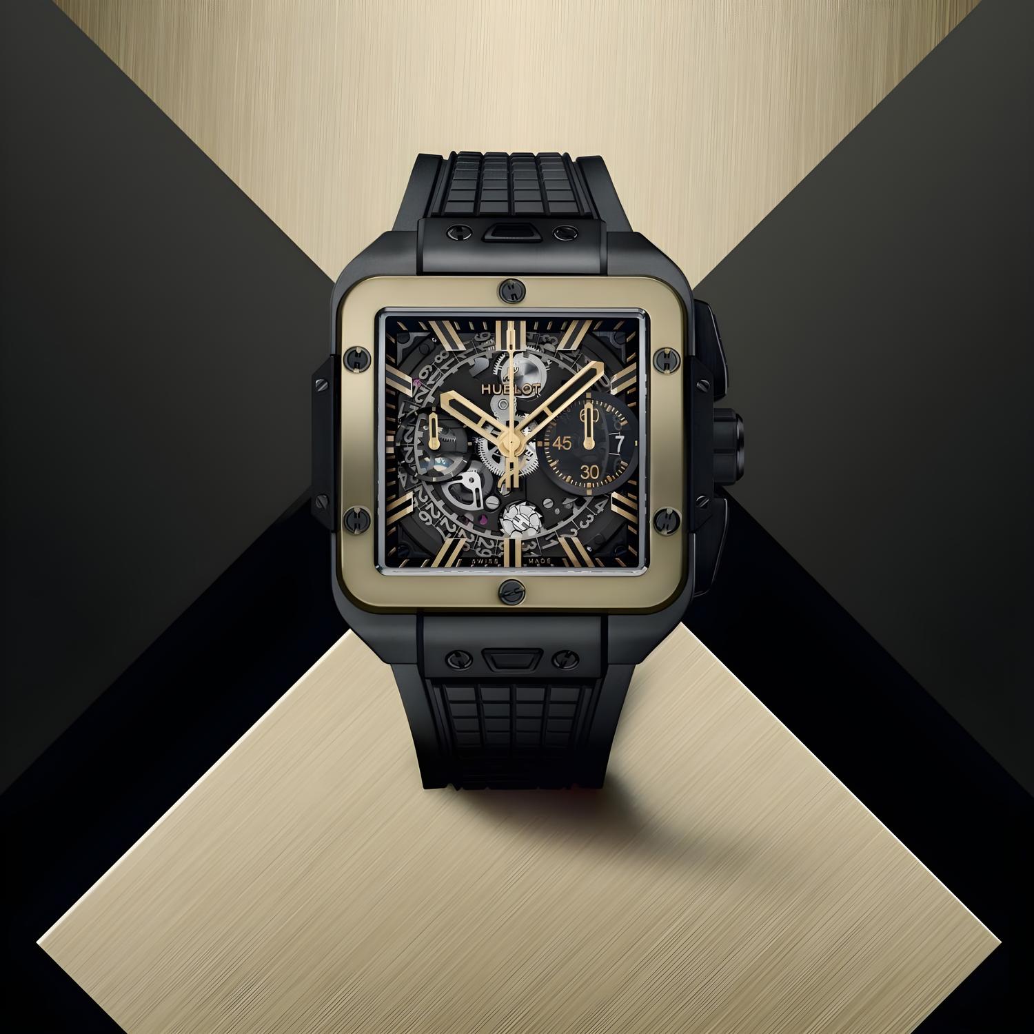 Square Bang Unico Ceramic Magic Gold