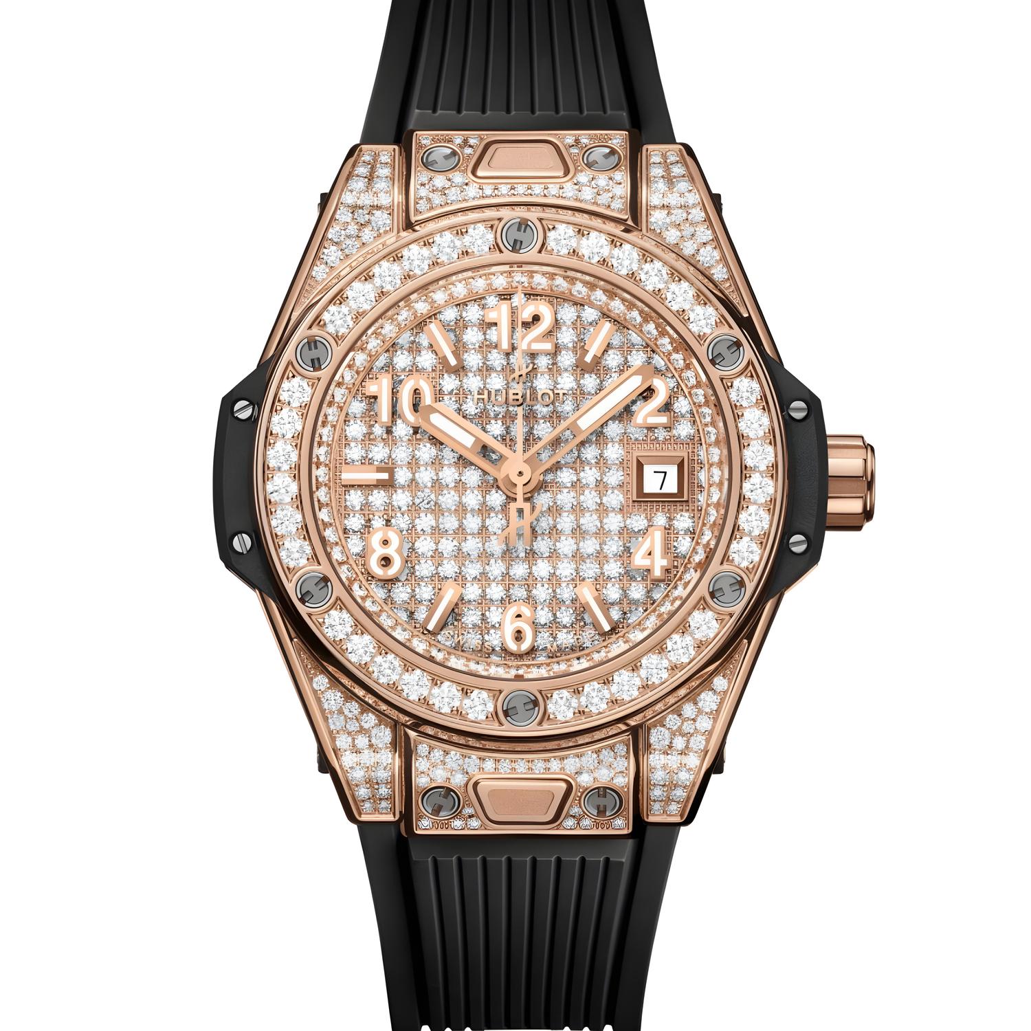 Big Bang One Click King Gold Full Pavé