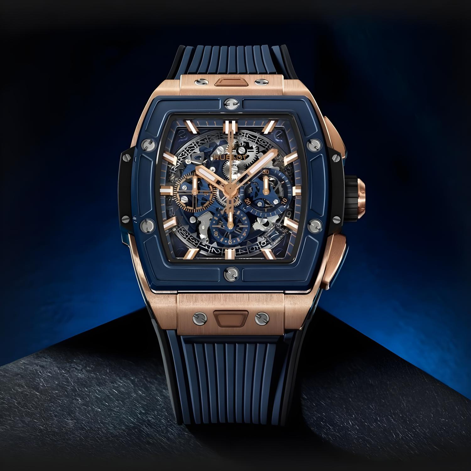 Spirit of Big Bang King Gold Blue Ceramic