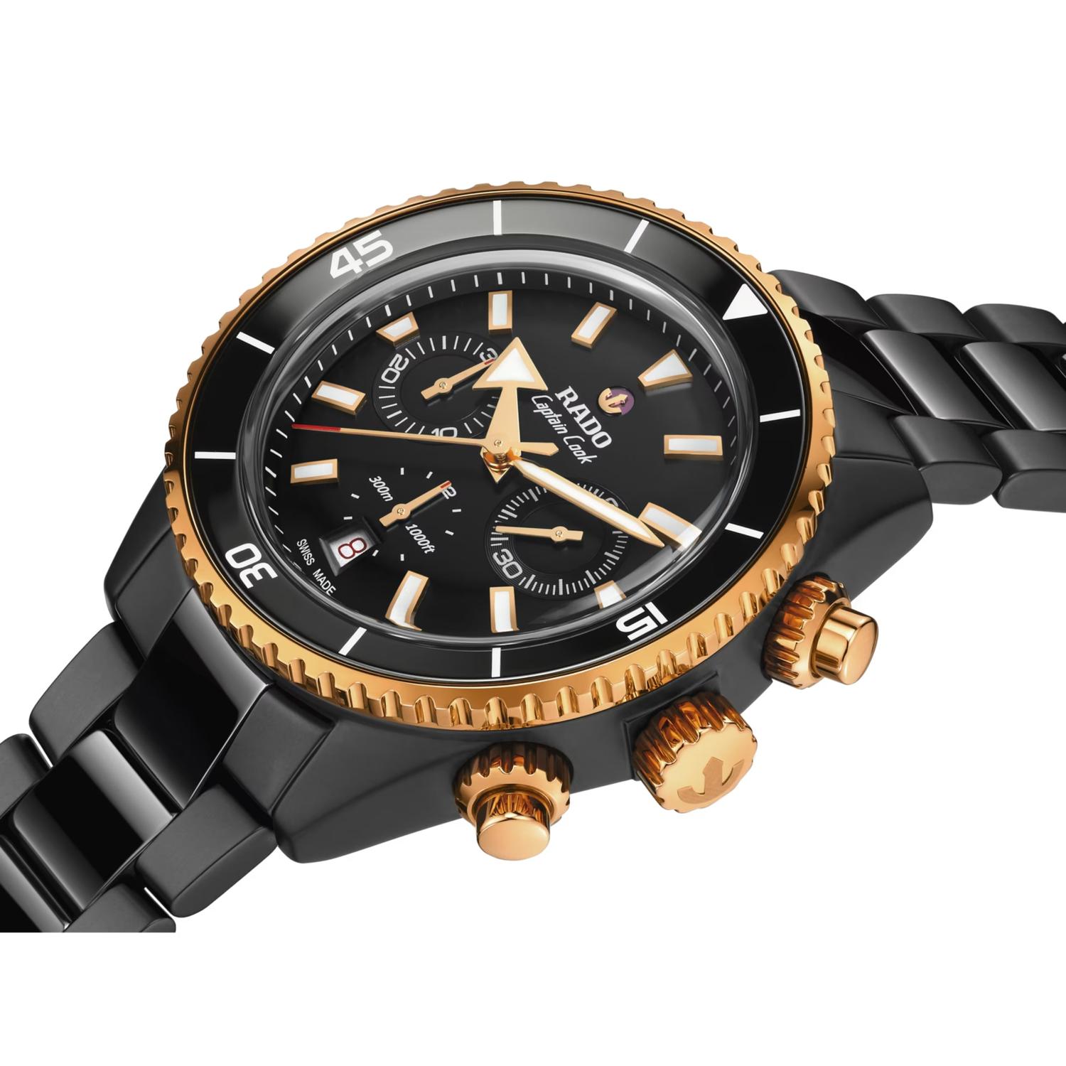 Captain Cook High-Tech Ceramic Chronograph