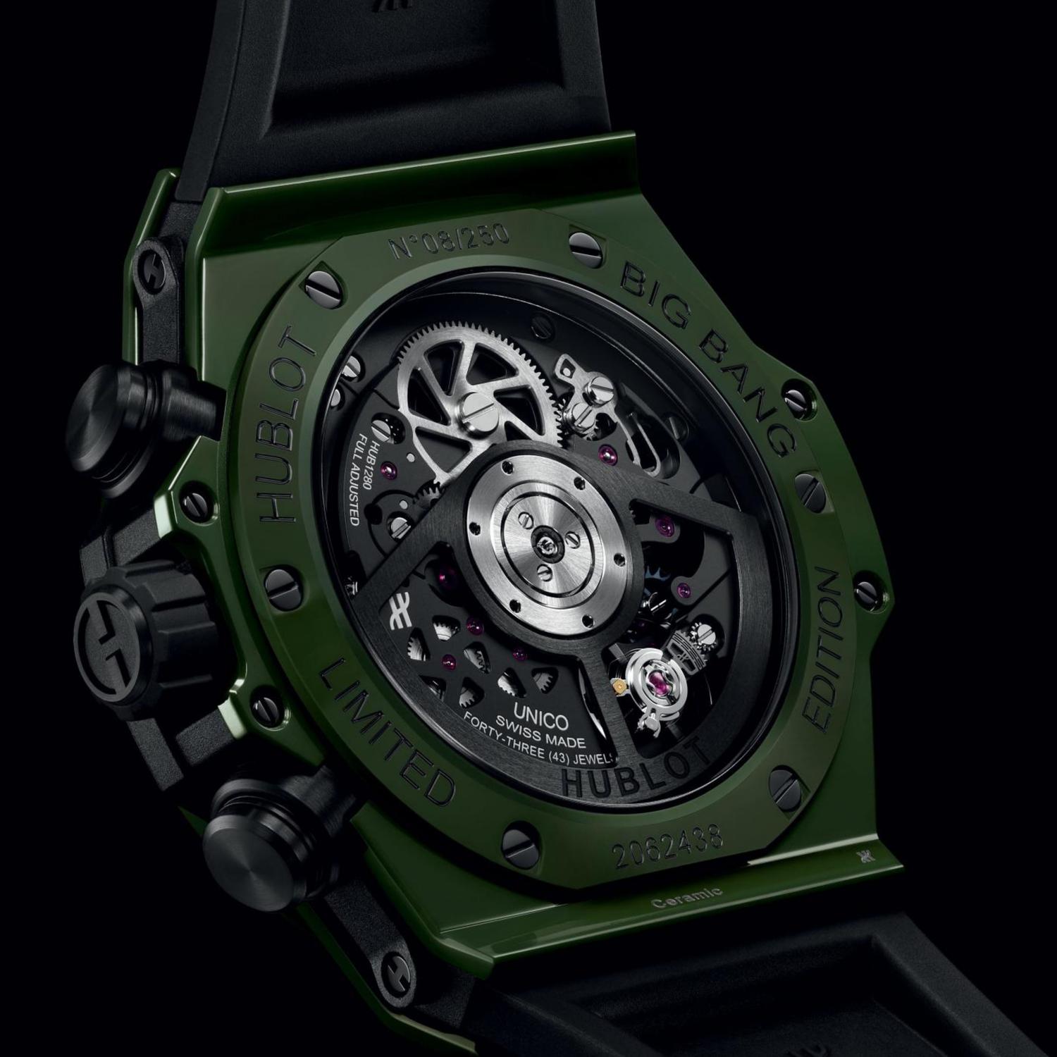 Big Bang Unico Dark Green Ceramic