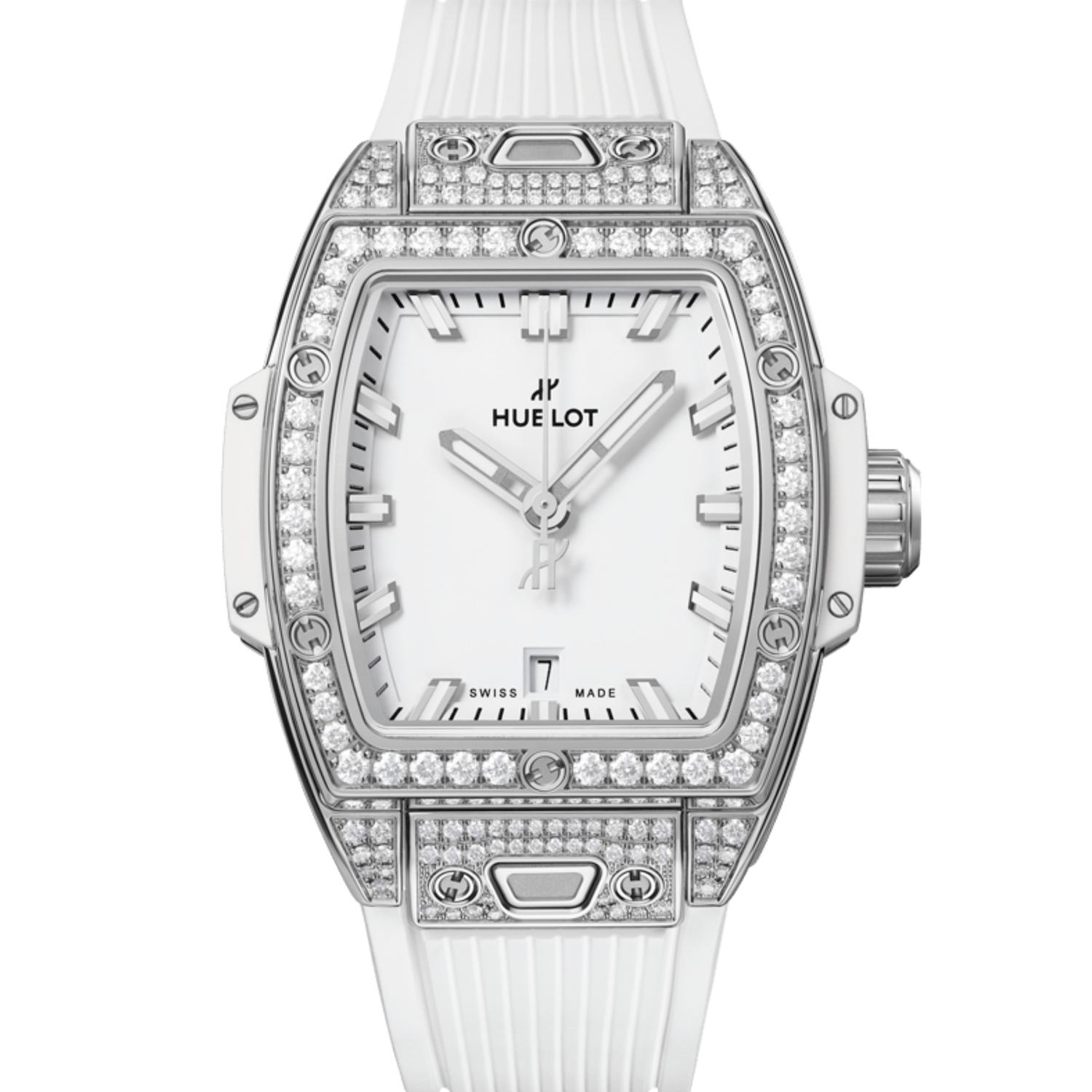 Spirit of Big Bang Steel White Pavé