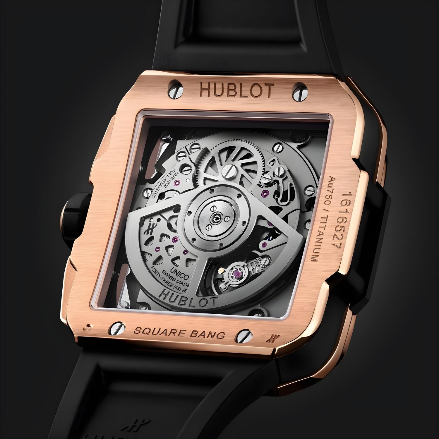 Square Bang Unico King Gold Diamonds