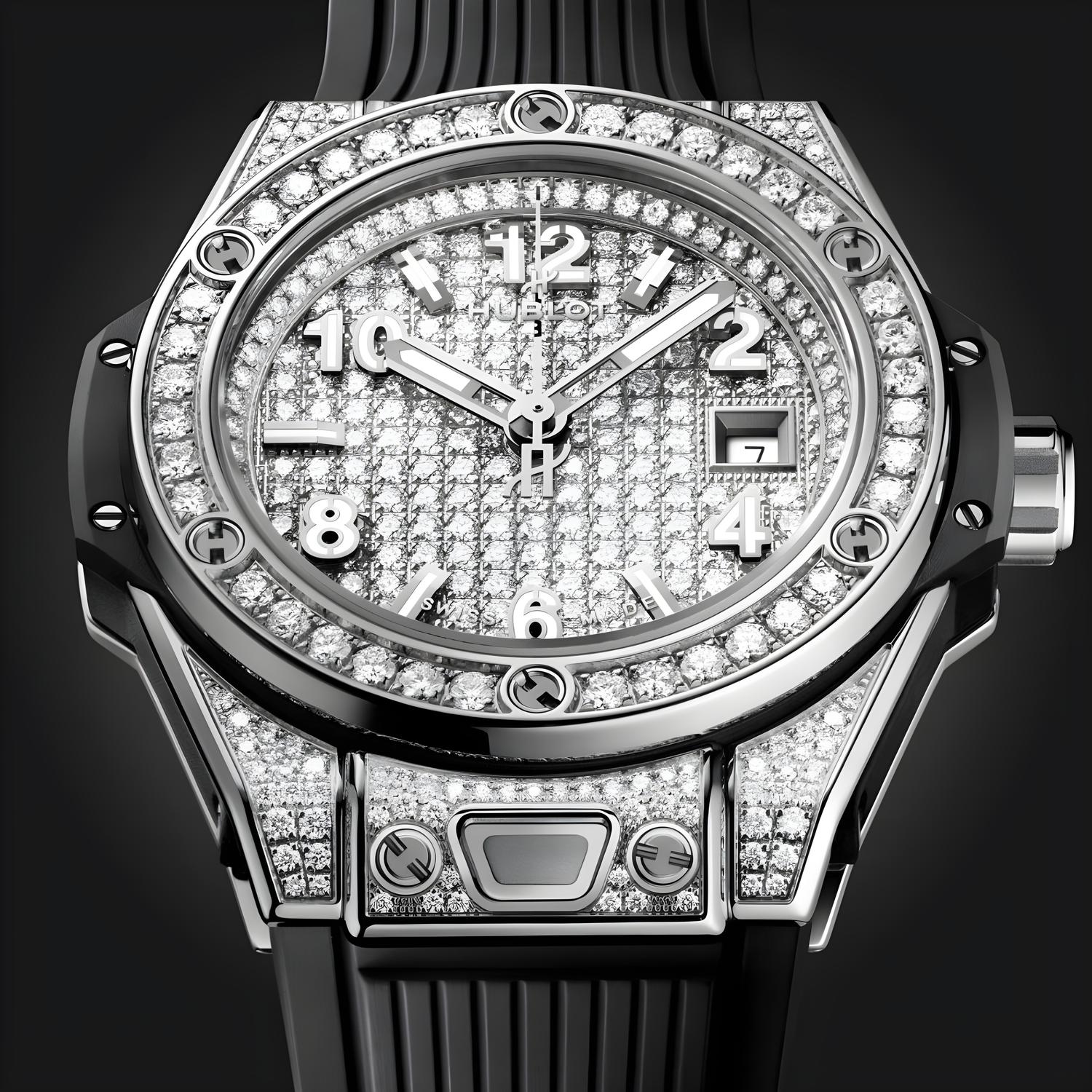 Big Bang One Click Steel Full Pavé