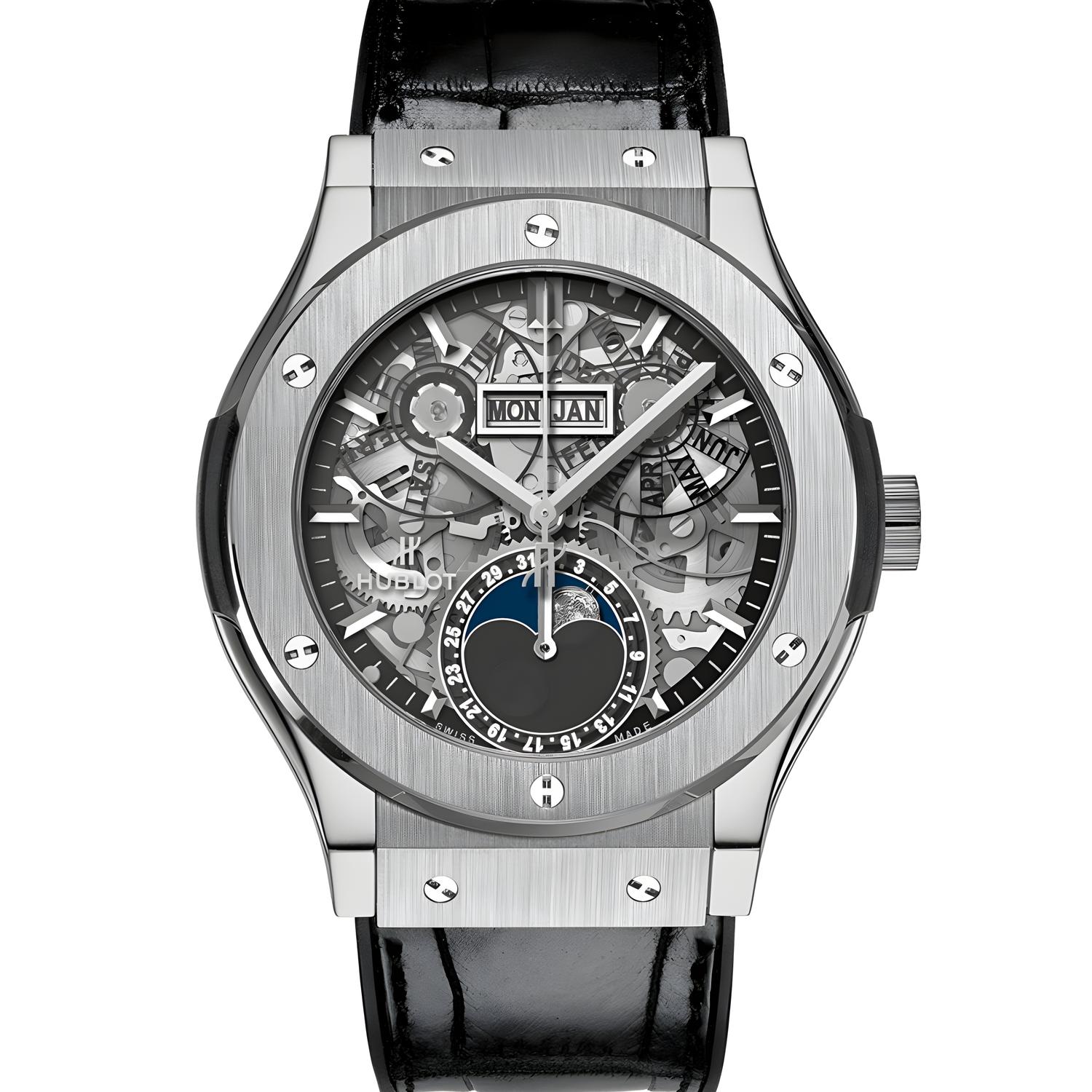 Classic Fusion Aerofusion Moonphase Titanium