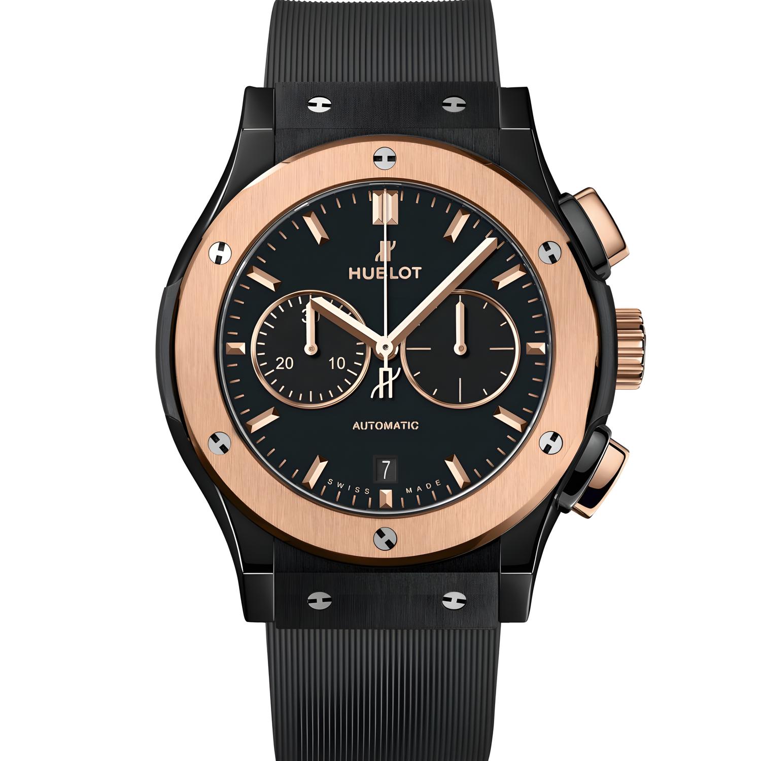 Classic Fusion Chronograph Ceramic King Gold