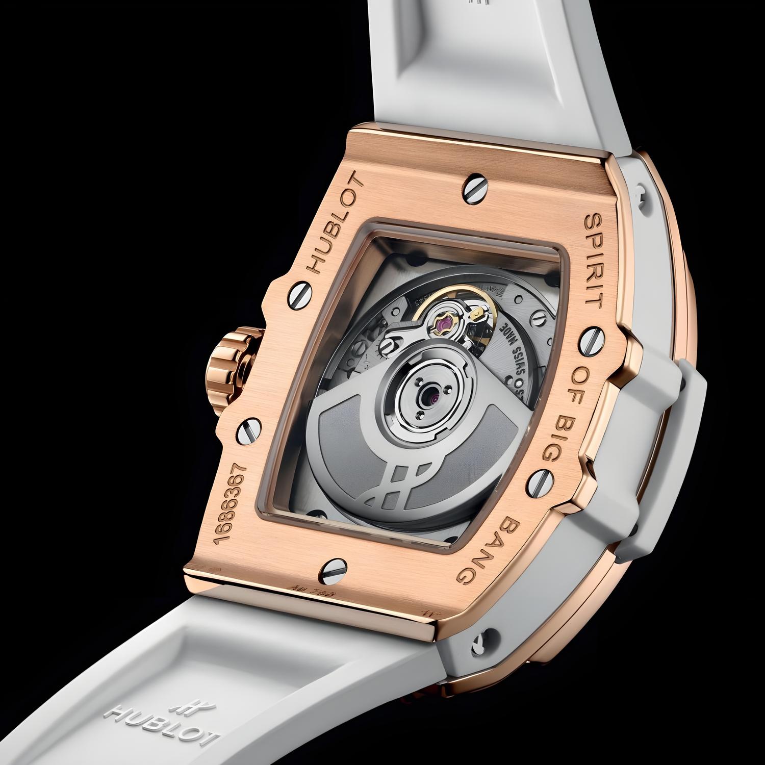 Spirit of Big Bang King Gold White Full Pavé