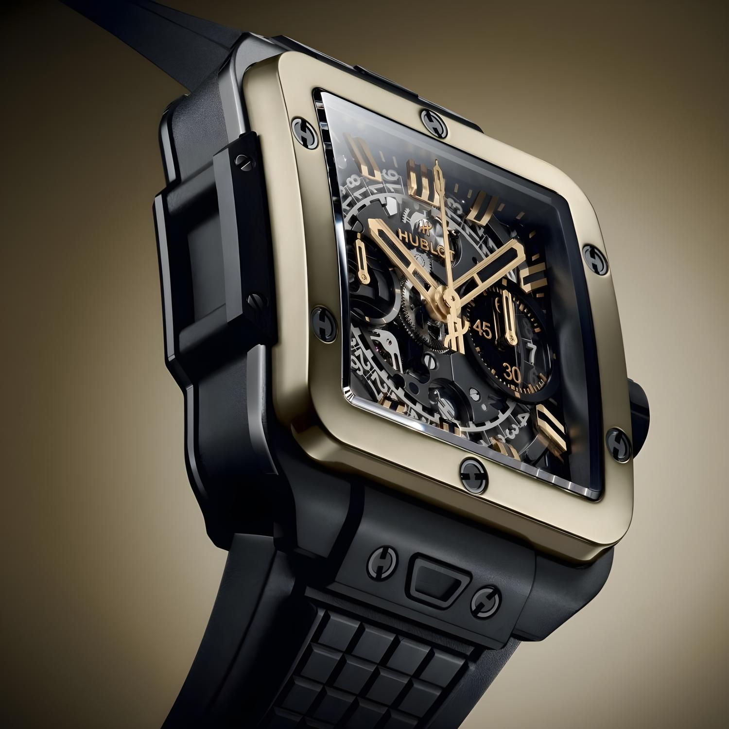 Square Bang Unico Ceramic Magic Gold