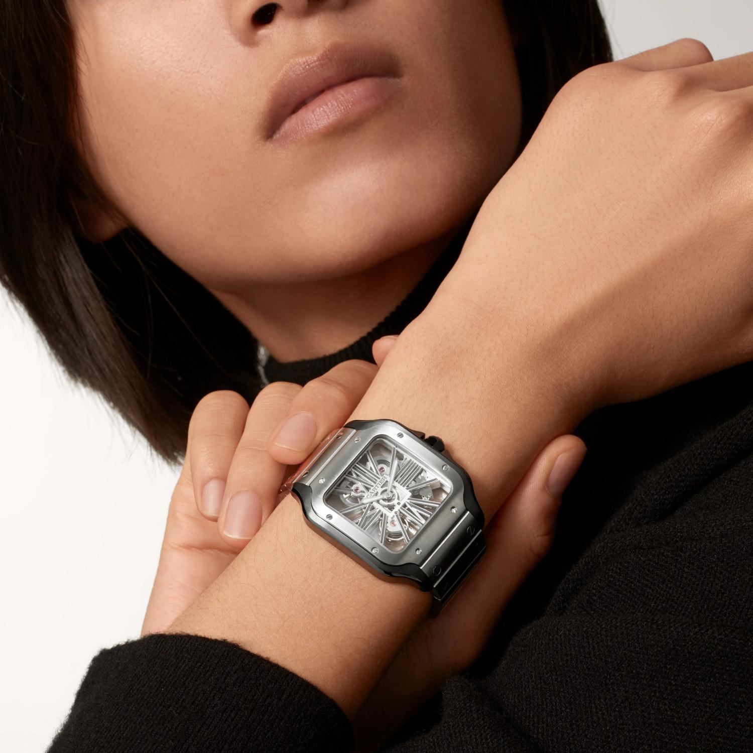 Santos de Cartier Skeleton