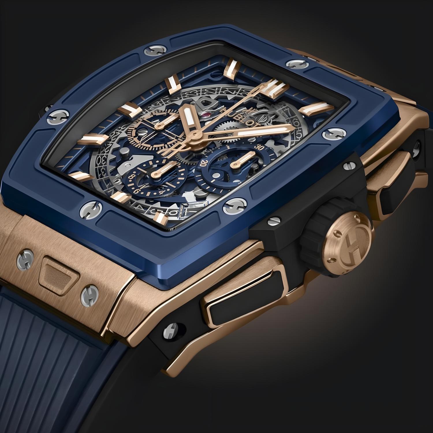 Spirit of Big Bang King Gold Blue Ceramic