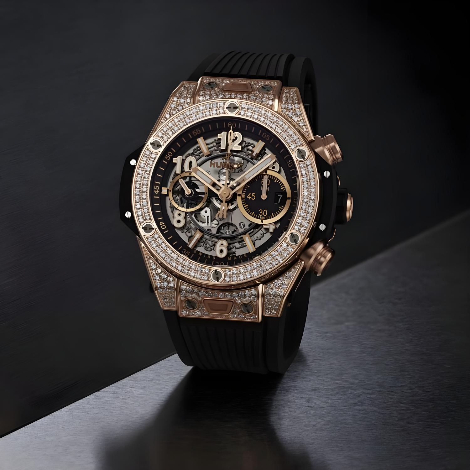 Big Bang Unico King Gold Pavé