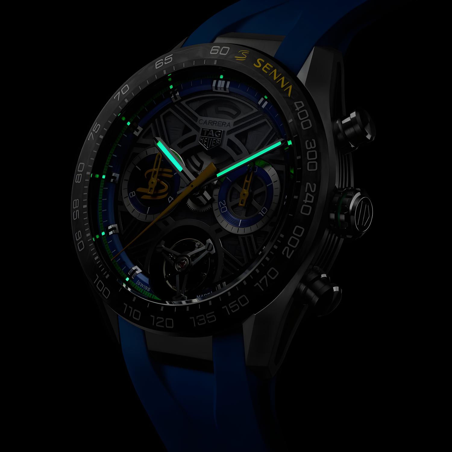 Carrera Chronograph Tourbillon Extreme Sport x Senna