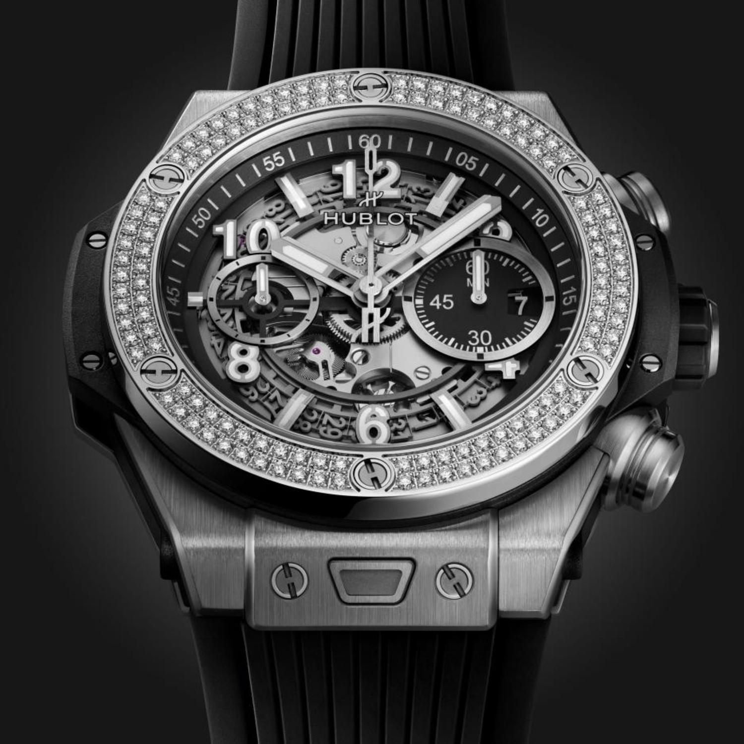 Big Bang Unico Titanium Diamonds