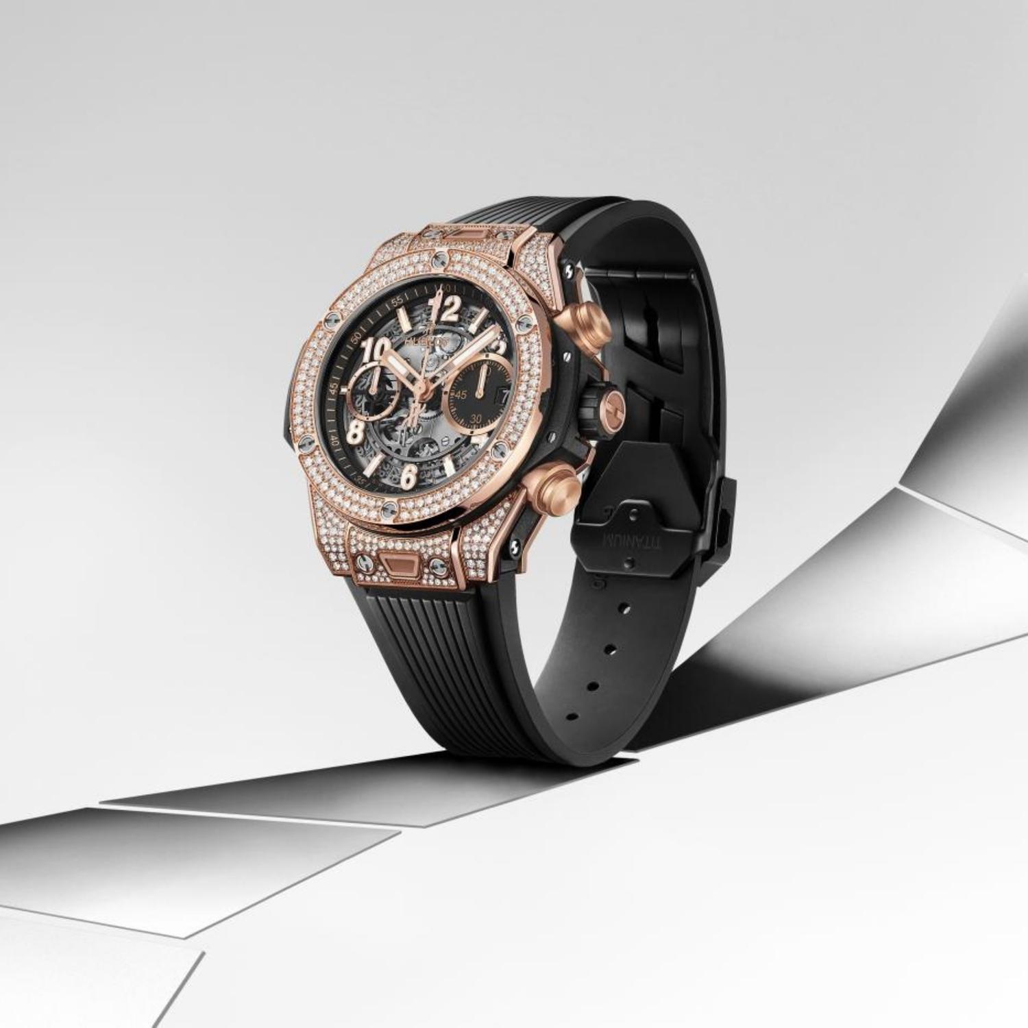 Big Bang Unico King Gold Pavé