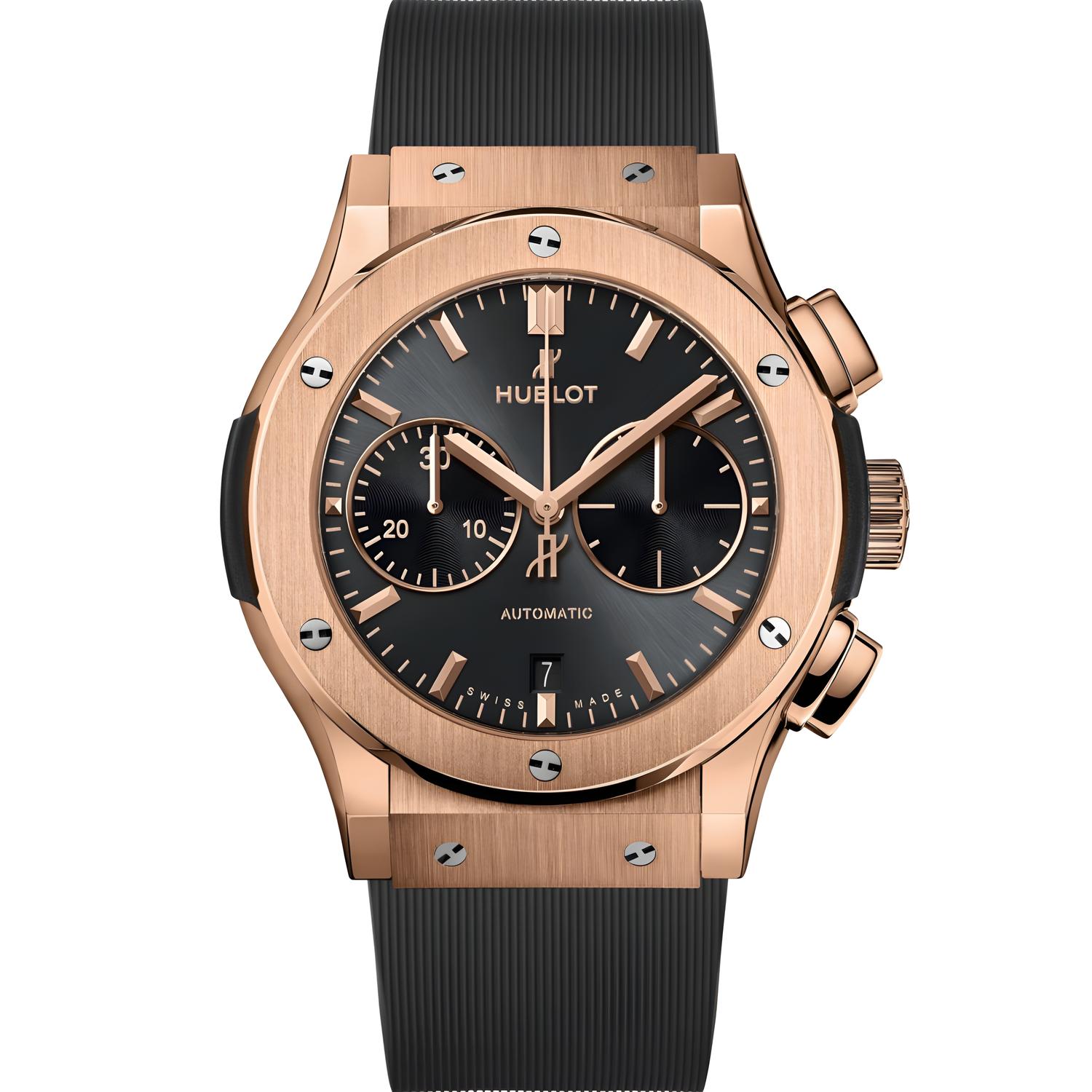 Classic Fusion Racing Grey Chronograph King Gold
