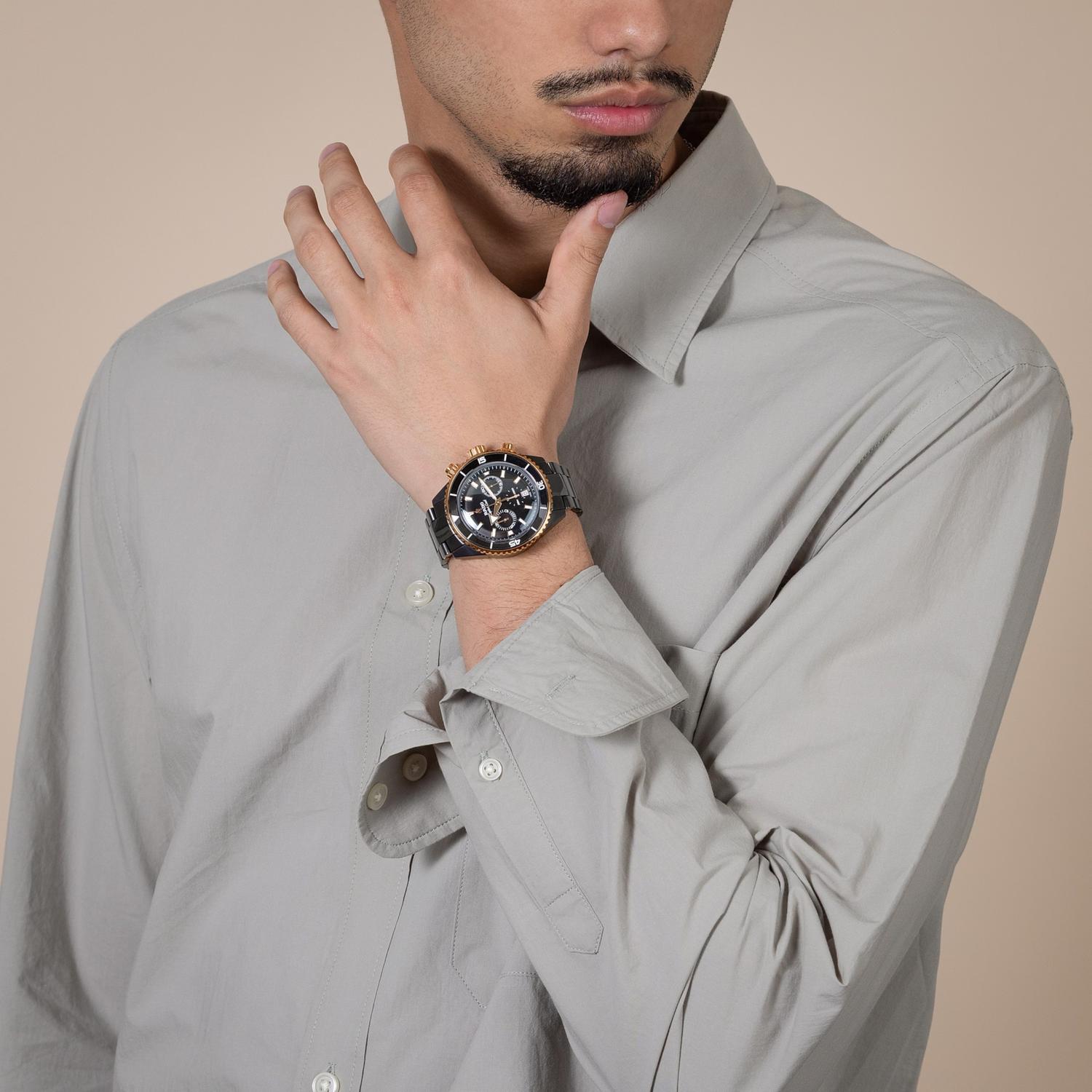 Captain Cook High-Tech Ceramic Chronograph