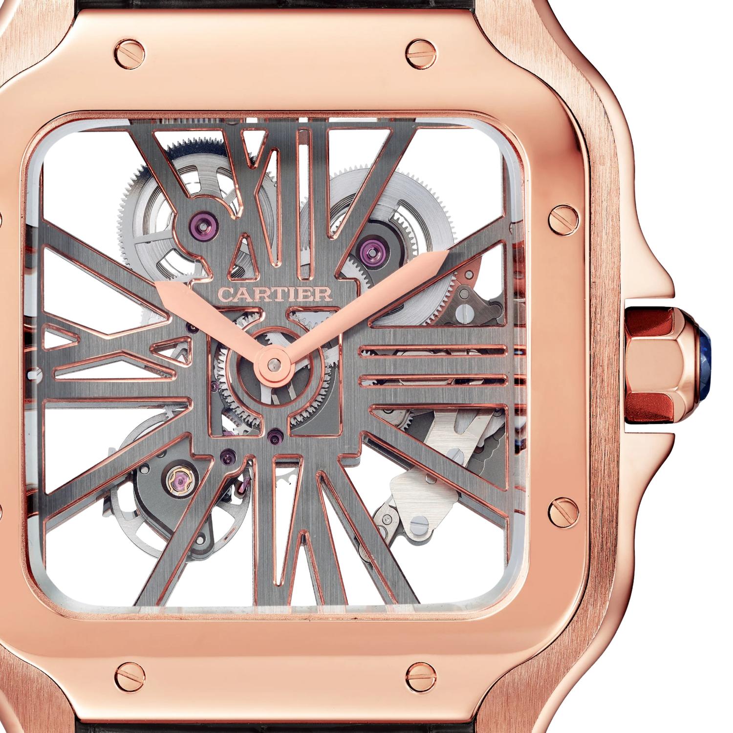 Santos de Cartier Skeleton
