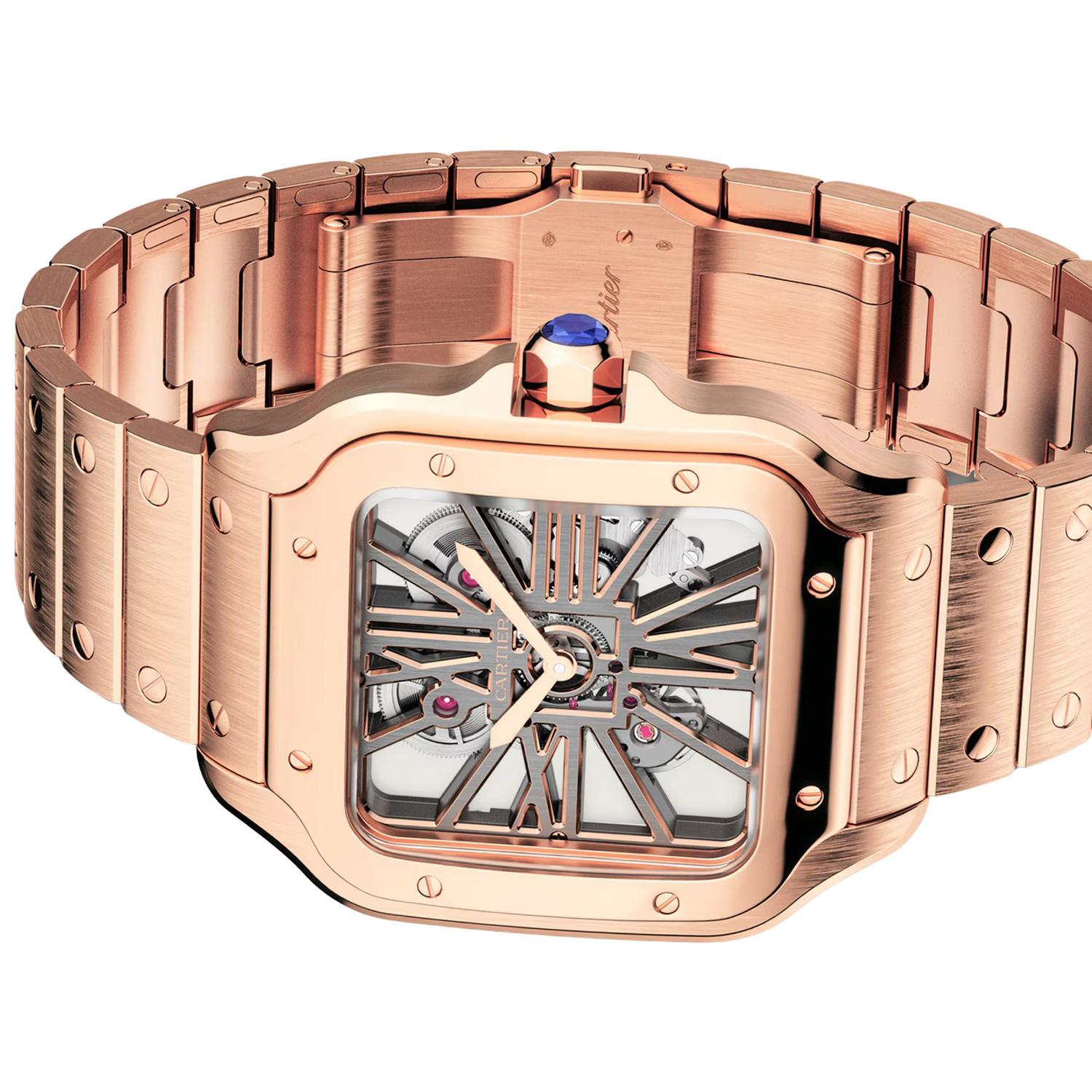 Santos de Cartier Skeleton