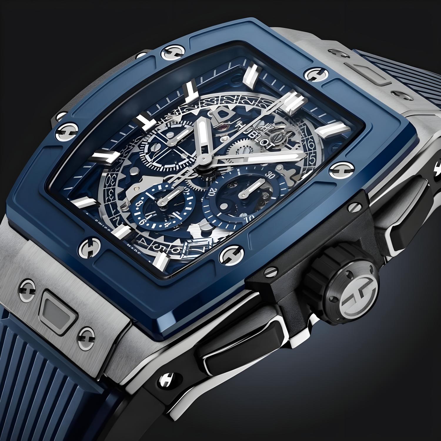 Spirit of Big Bang Titanium Blue Ceramic