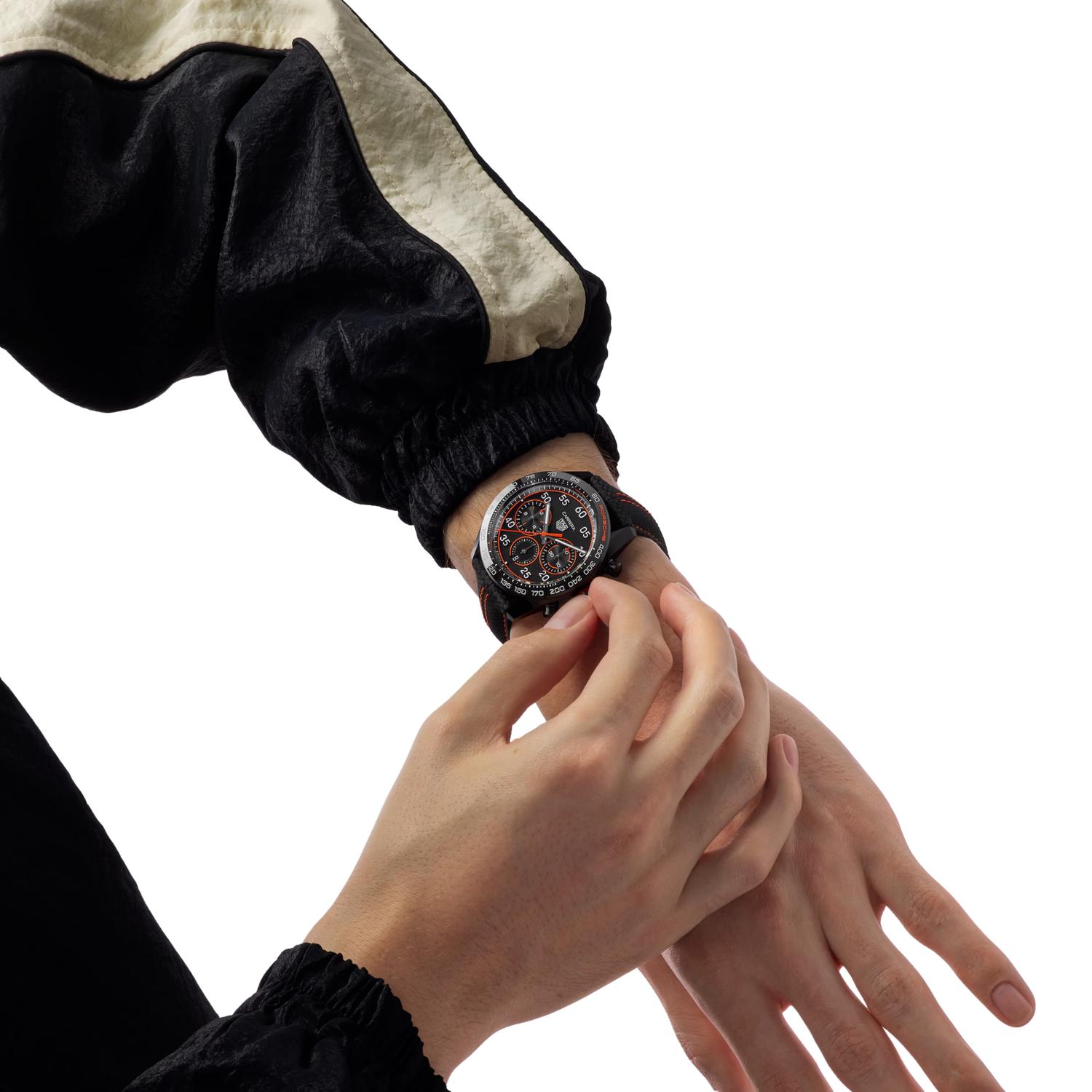 Carrera Chronograph x Porsche Orange Racing