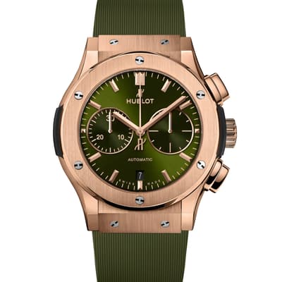 Classic Fusion Chronograph King Gold Green