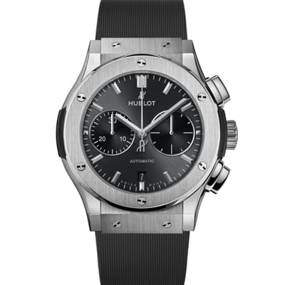 Classic Fusion Racing Grey Chronograph Titanium
