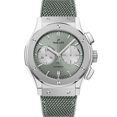Classic Fusion Chronograph Titanium Sage Green