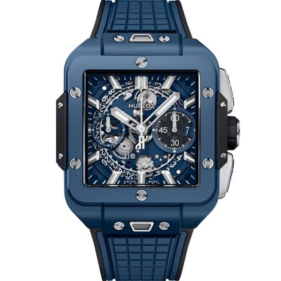 Square Bang Unico Blue Ceramic