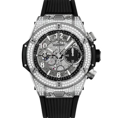 Big Bang Unico Titanium Pavé