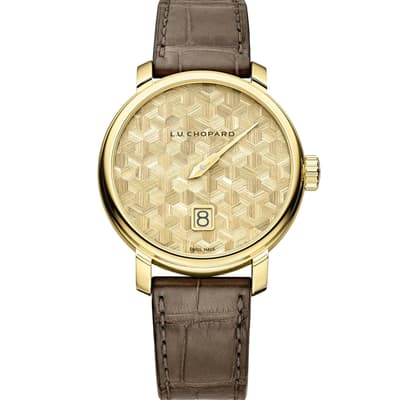 L.U.C Quattro Spirit 25 Straw Marquetry Edition