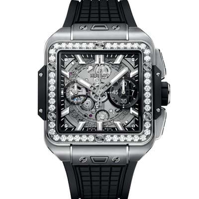 Square Bang Unico Titanium Diamonds