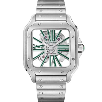 Santos de Cartier Skeleton