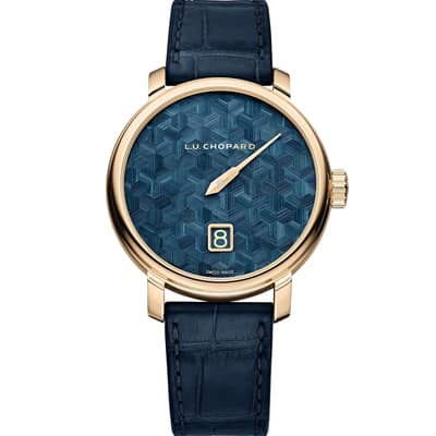 L.U.C Quattro Spirit 25 – Straw Marquetry Edition