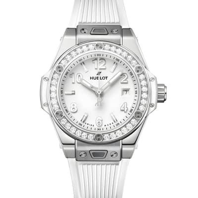 Big Bang One Click Steel White Diamonds