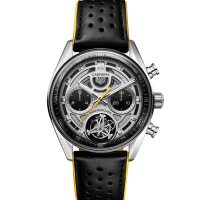 Carrera Chronograph Tourbillon x Porsche Panamericana
