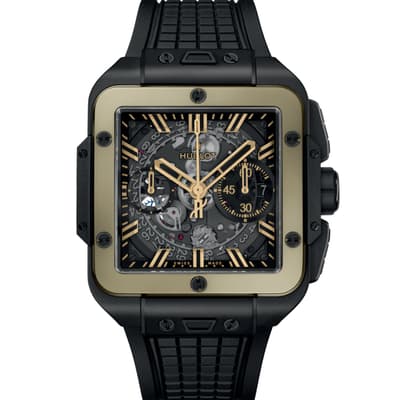 Square Bang Unico Ceramic Magic Gold