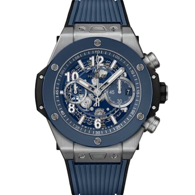 Big Bang Unico Titanium Blue Ceramic