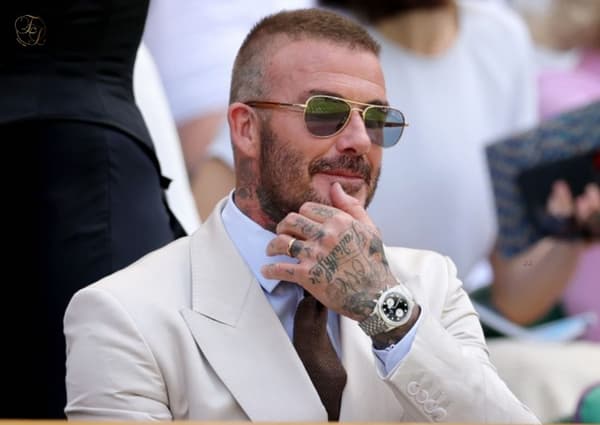 David Beckham's Tudor Black Bay 58 at Wimbledon 2026 - The  Watch That Stole Centre Court