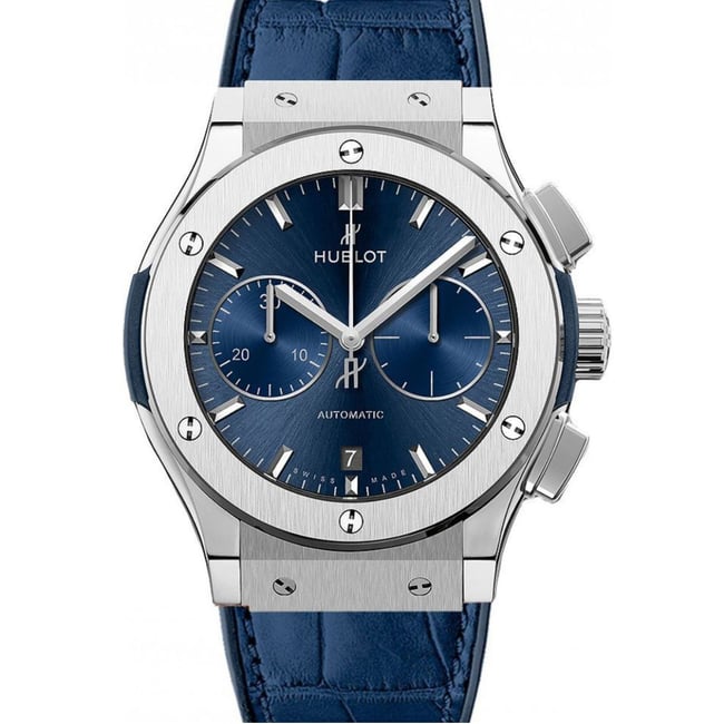 Classic Fusion Chronograph Titanium Blue
