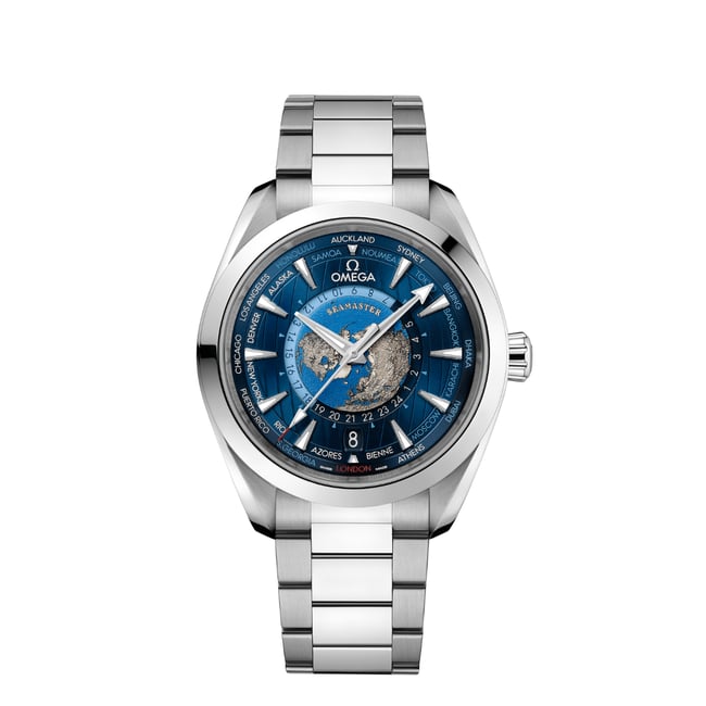 Seamaster Aqua Terra 150M Co-Axial Master Chronometer GMT Worldtimer 43 MM