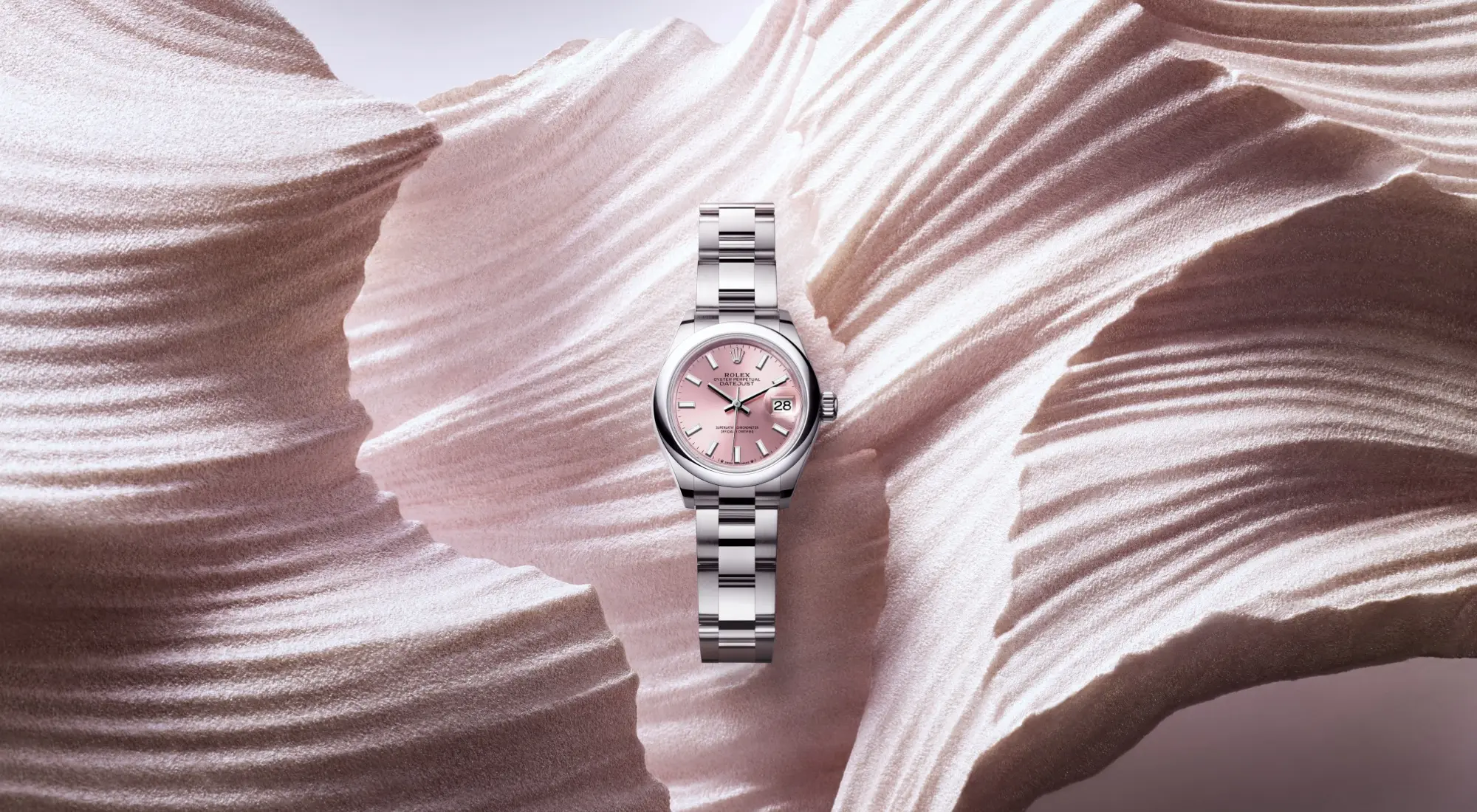 Rolex Lady-Datejust 28 mm Oyster case - Exclusive Lines