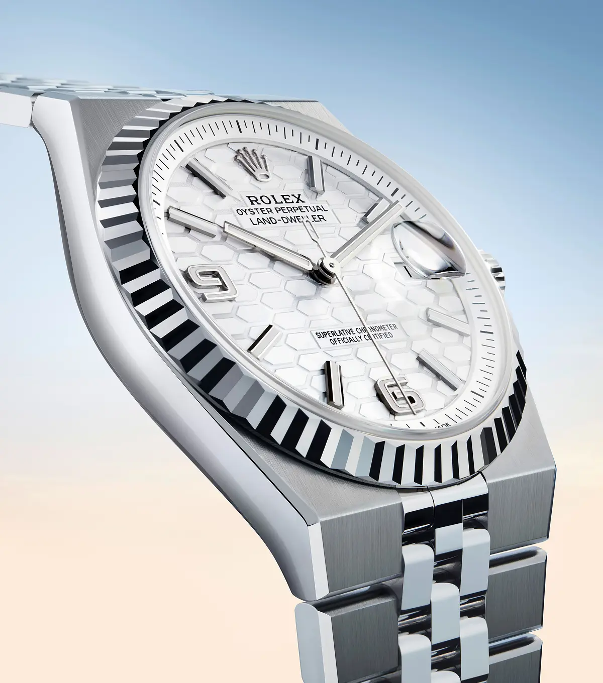 Rolex Land-Dweller honeycomb dial - Exclusive Lines