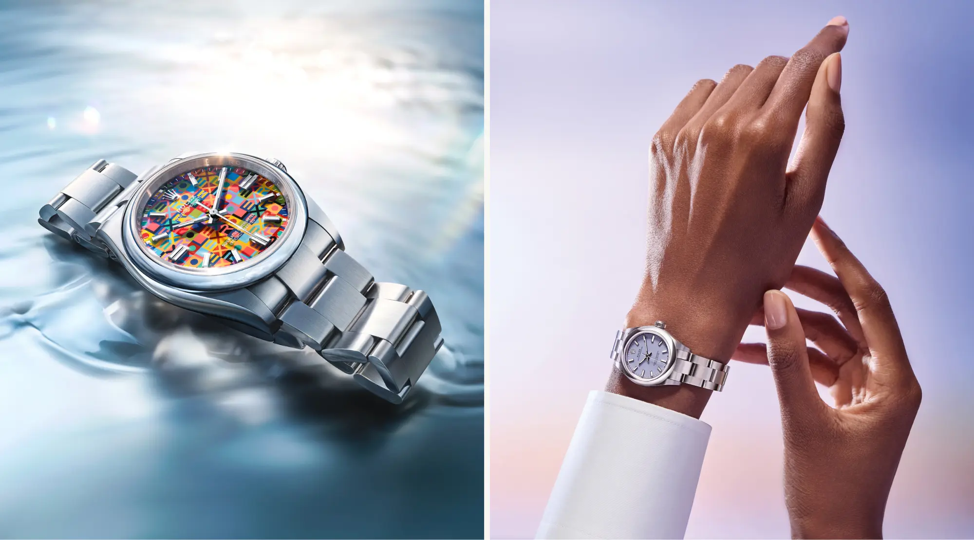 Rolex Oyster Perpetual dynamic and timeless - Exclusive Lines