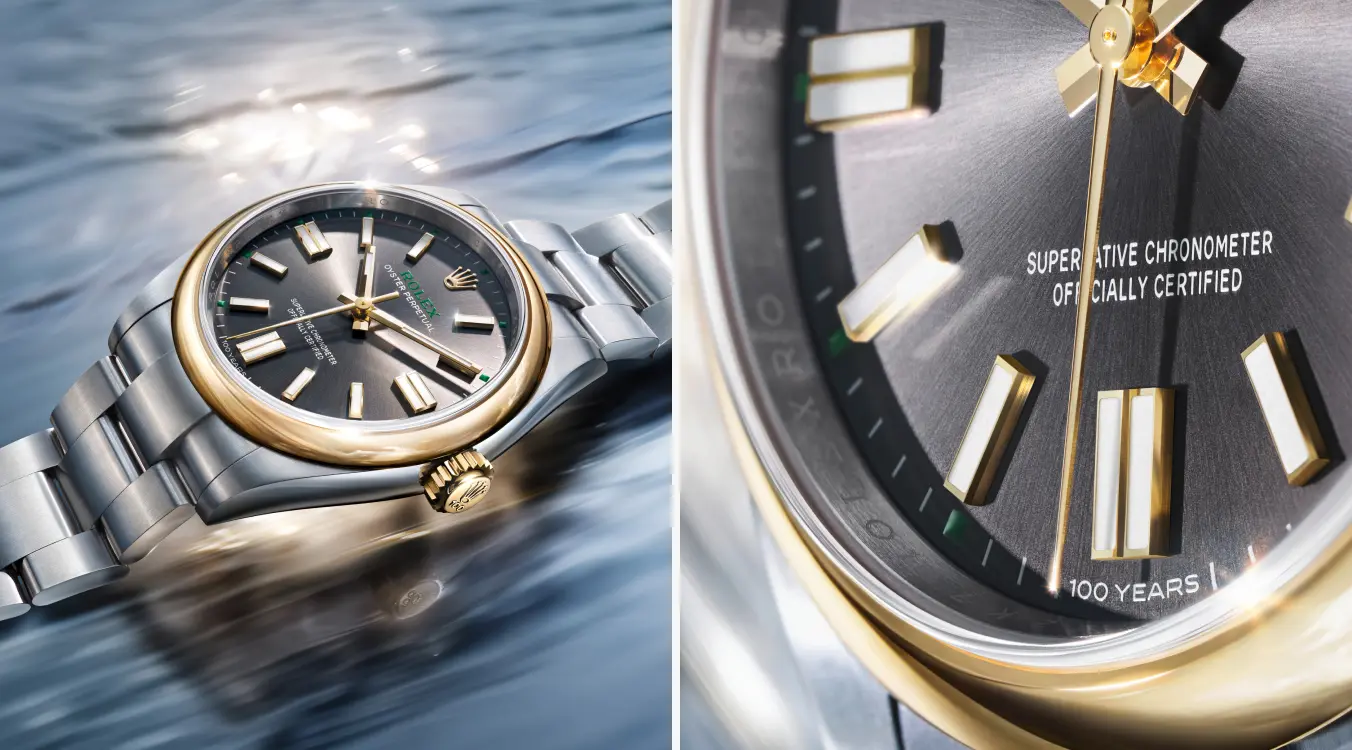 Rolex Oyster Perpetual Oystersteel and gold - Exclusive Lines