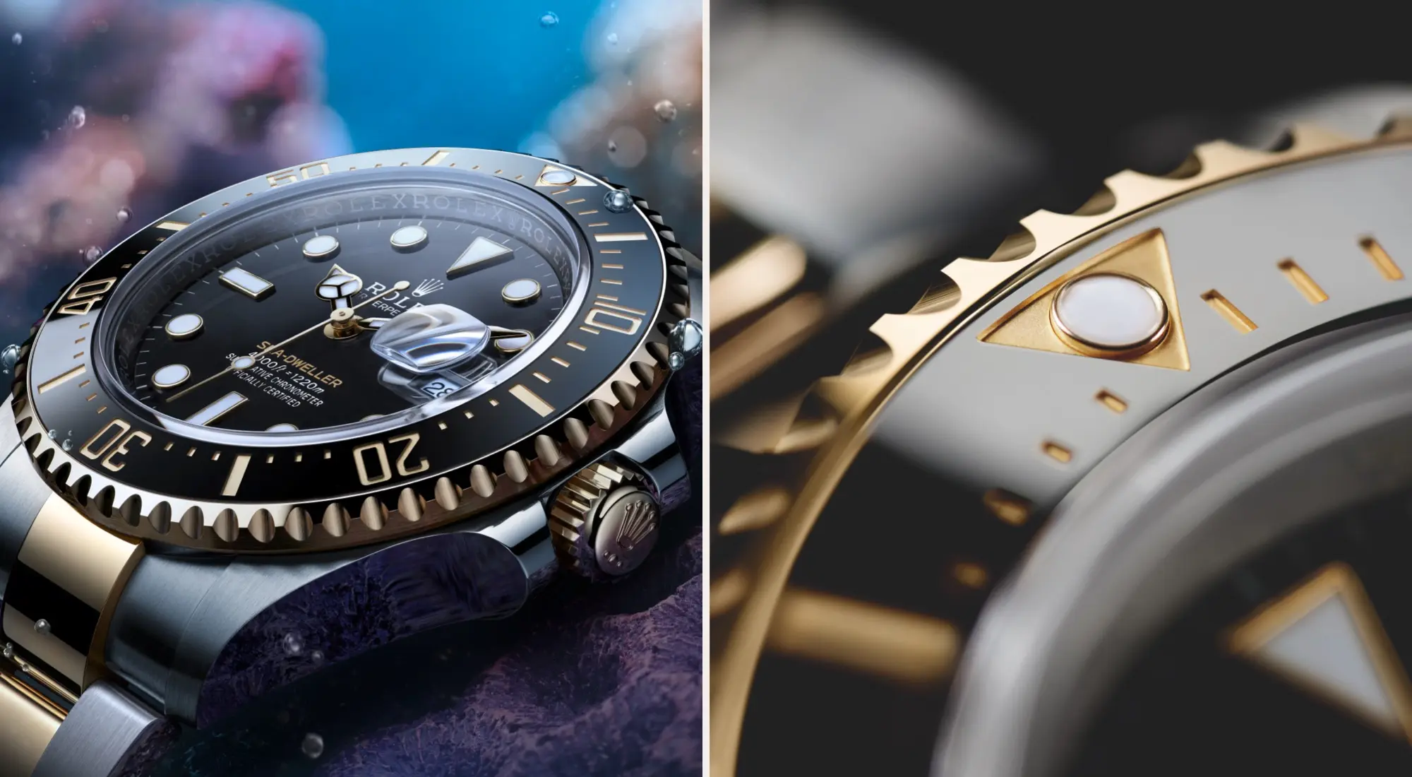 Rolex Sea-Dweller reinforced waterproofness - Exclusive Lines