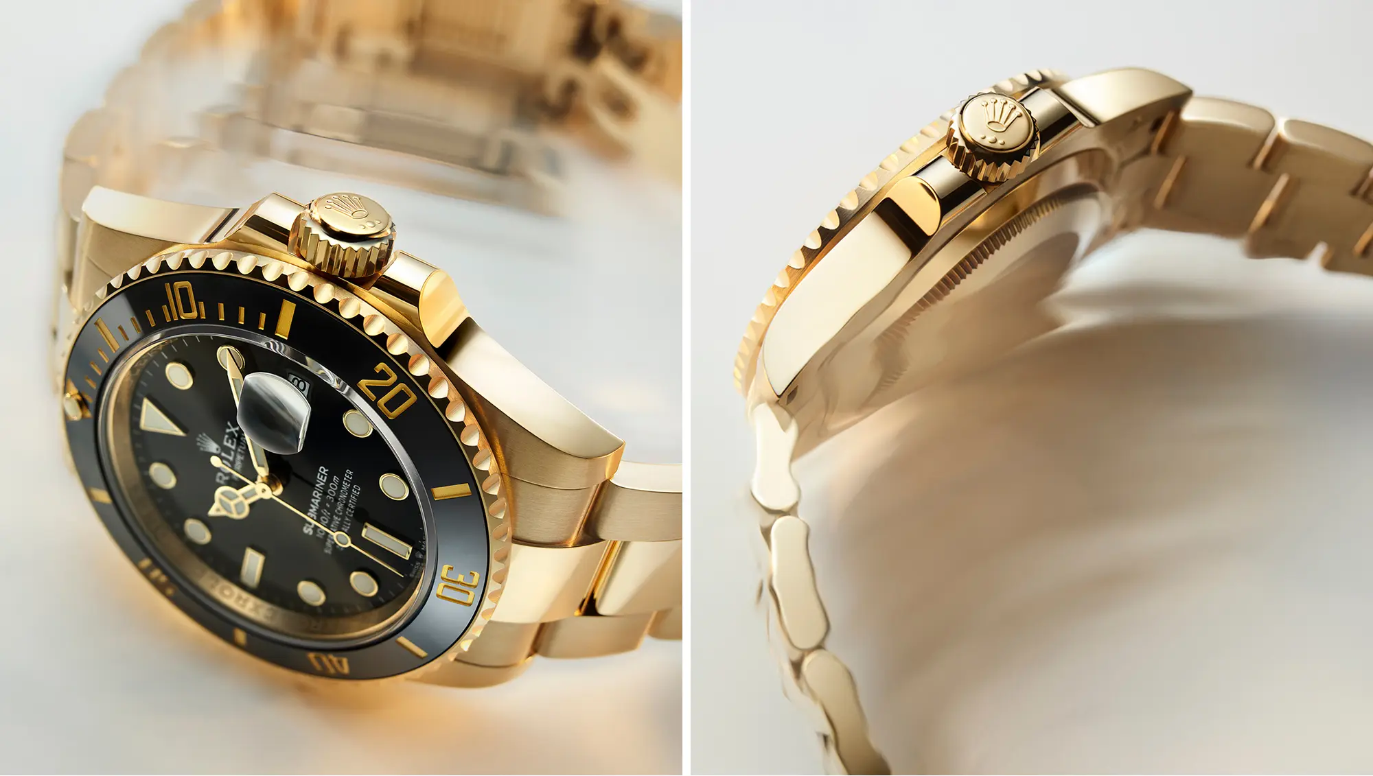 Rolex Submariner bracelet and crown - Exclusive Lines