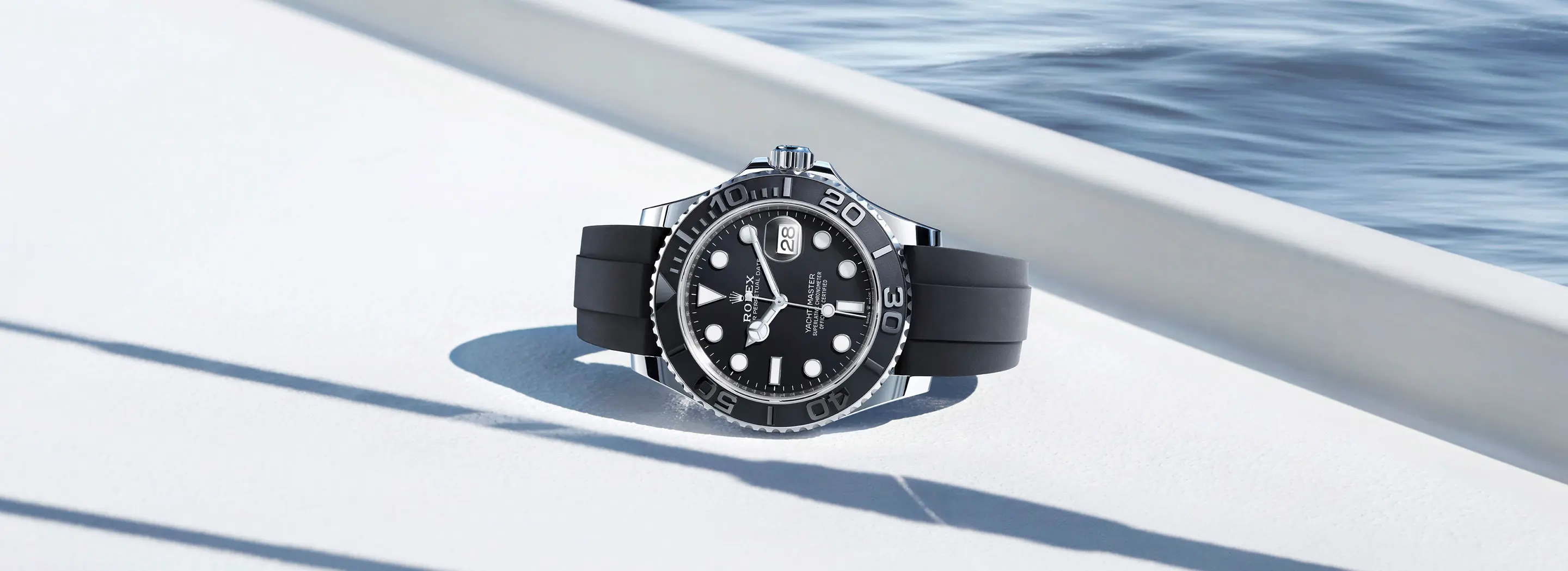 Rolex Yacht-Master on deck - Exclusive Lines