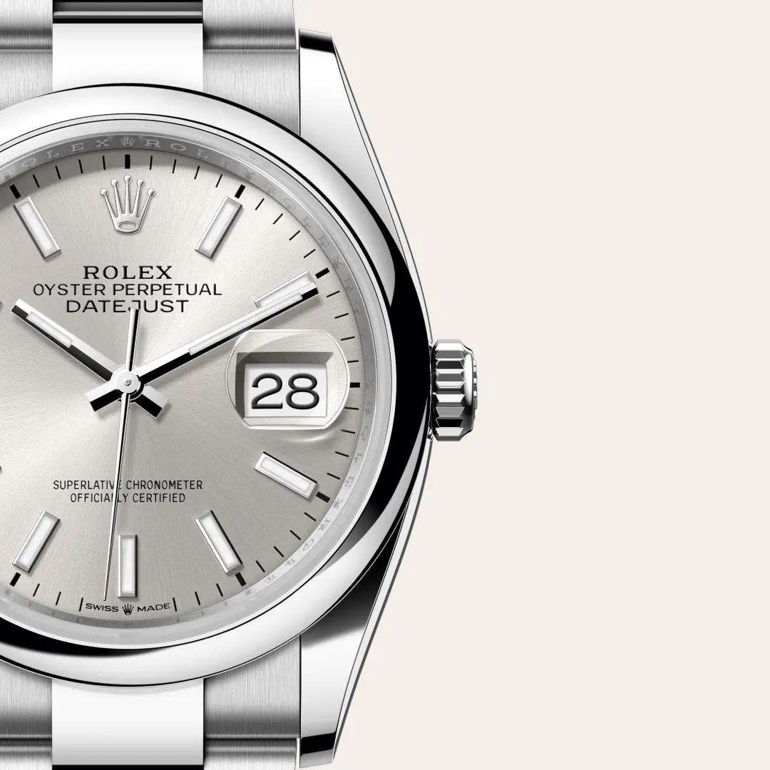 Rolex 
DATEJUST
Oyster, 36 mm, Oystersteel
M126200-0002