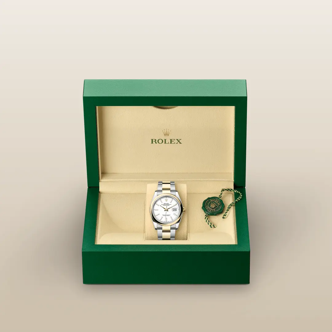 Rolex 
DATEJUST
Oyster, 36 mm, Oystersteel and yellow gold
M126203-0020